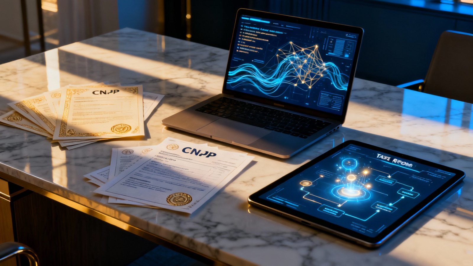 Como adequar o CNPJ à Reforma Tributária com IA