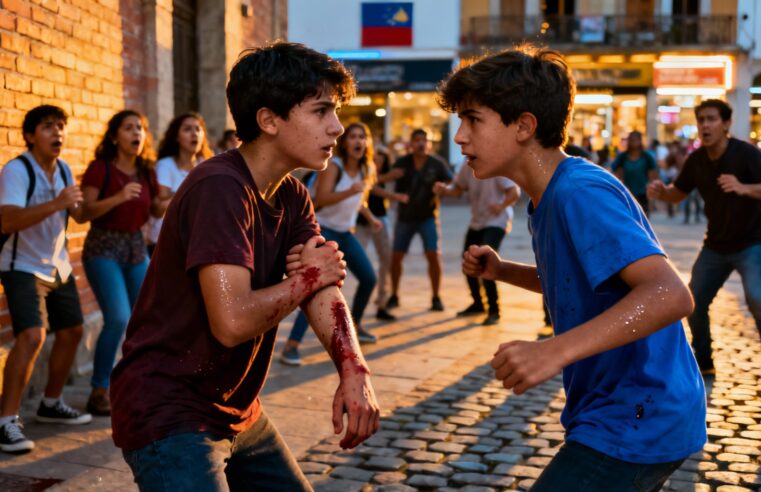 Dupla de adolescentes assalta turistas chilenos e um fica ferido