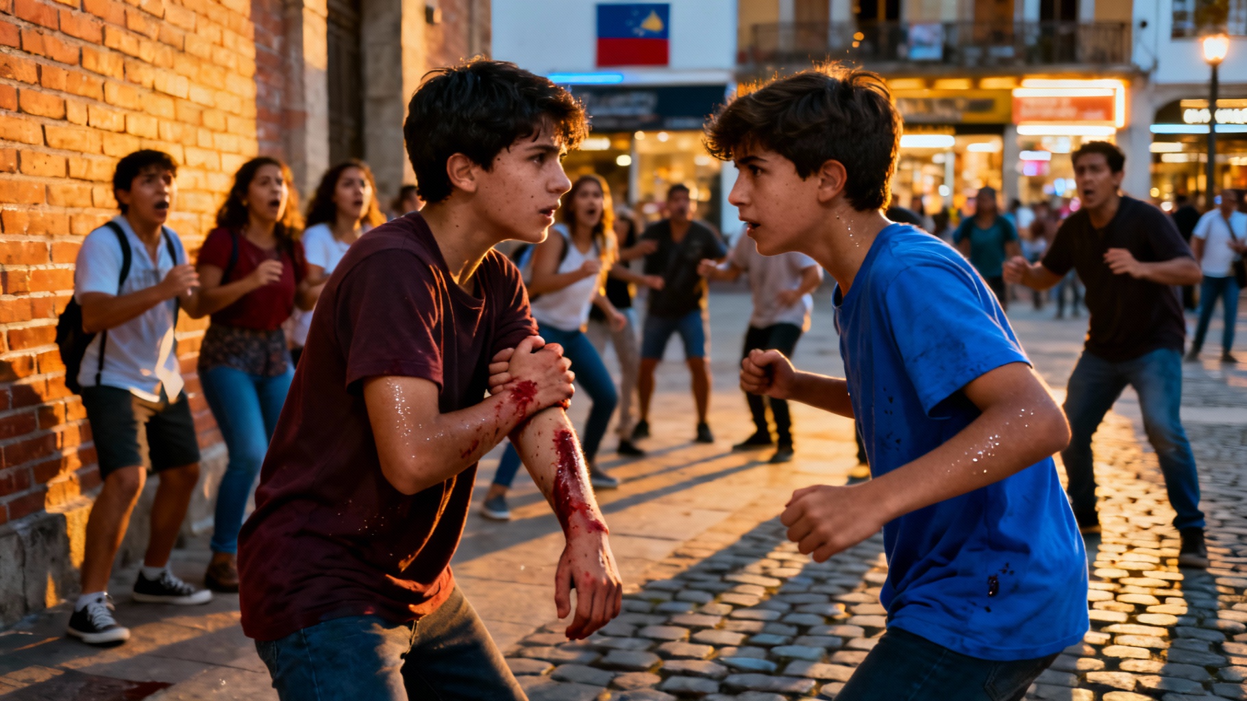 Dupla de adolescentes assalta turistas chilenos e um fica ferido