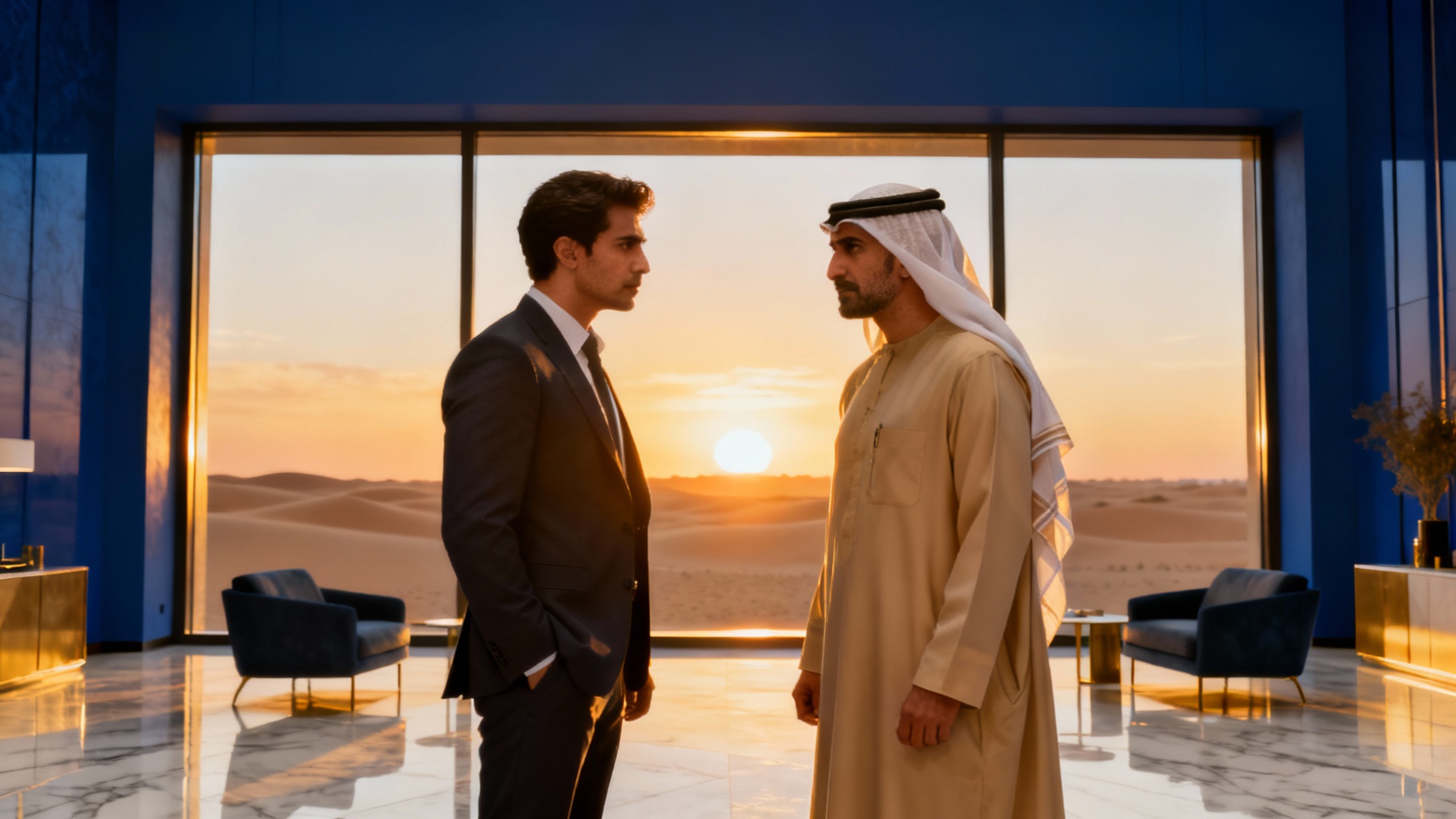 Após se tornar réu no STF, Eduardo se reúne com sheik no Bahrein