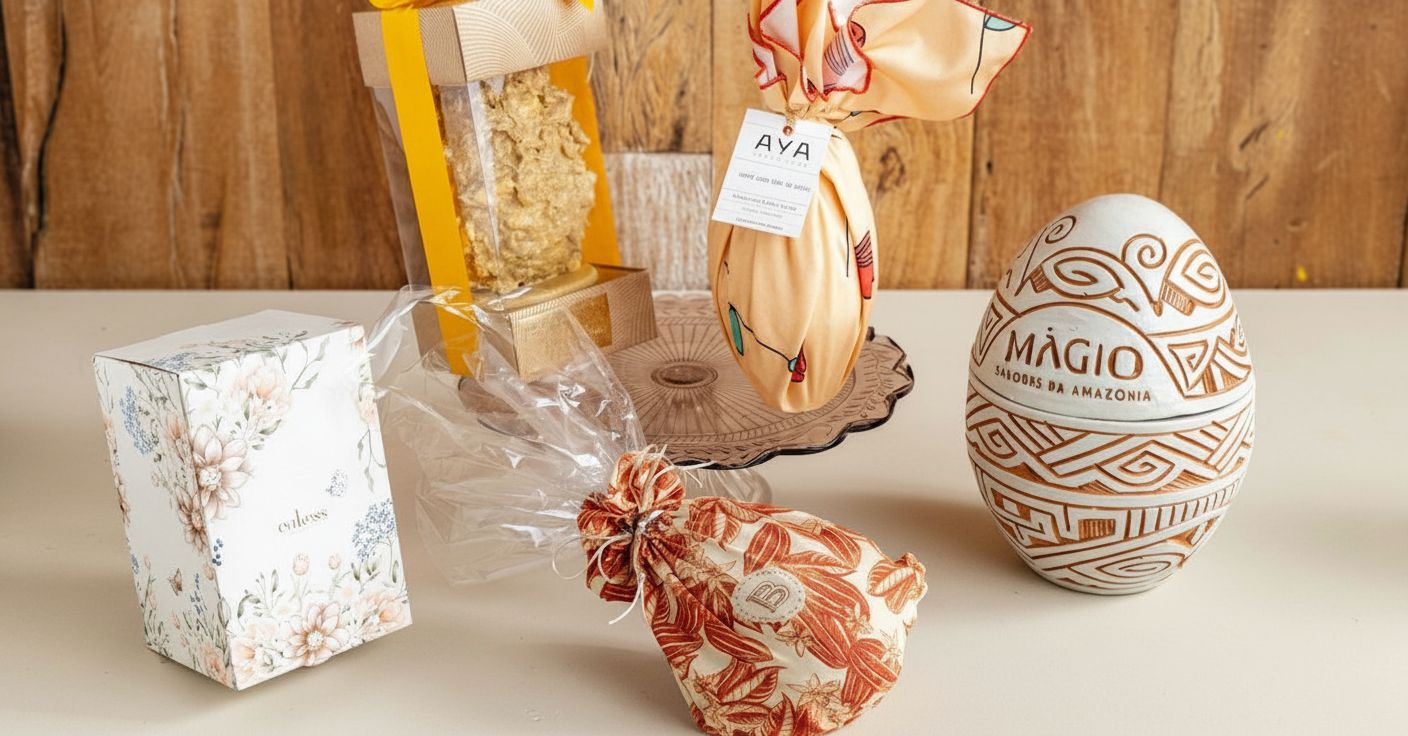 Ovos de Páscoa com sabores brasileiros em 2026