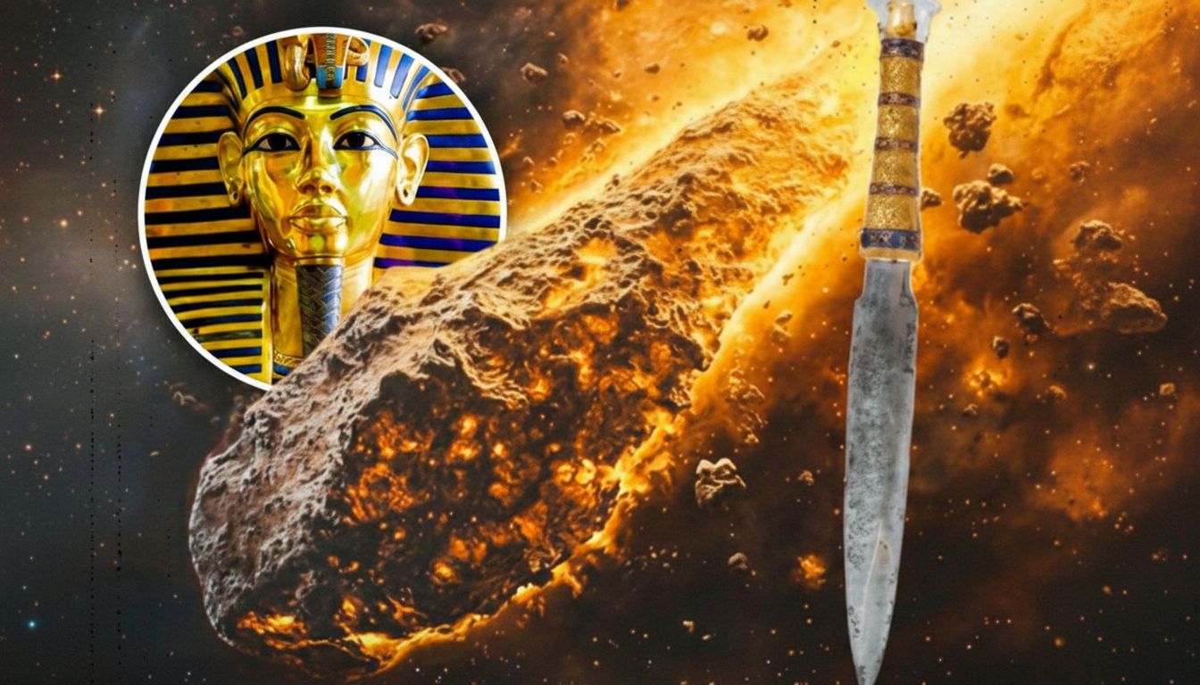 Adaga de Tutancâmon feita de meteoro: ciência explica